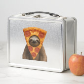 Lunch Box Sloth pizza funny weird prank meme cute happy chri (En situation)