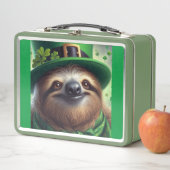 Lunch Box Sloth St Paddys Day (En situation)