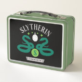 Lunch Box SLYTHERIN™ House Double Snake Locket Graphique (Dos)