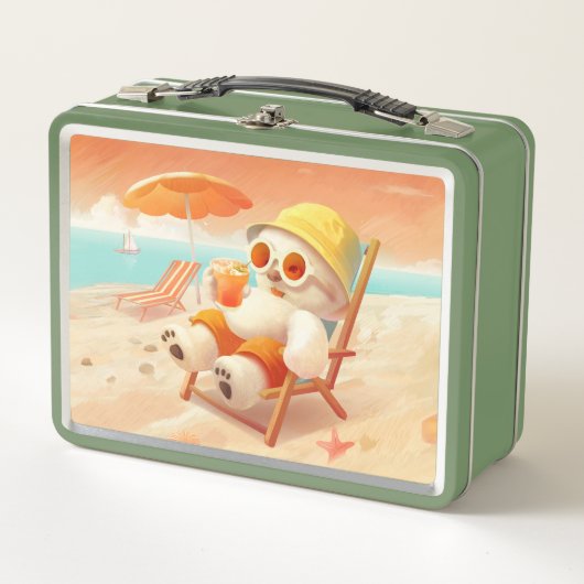 Lunch Box Smile Dog - Mode Plage Activé (Devant)
