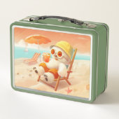 Lunch Box Smile Dog - Mode Plage Activé (Dos)