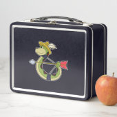 Lunch Box Snake as Archer with Bow & Arrow (En situation)