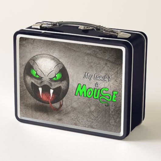 Lunch Box Snakemoji Vintage (Achterkant)