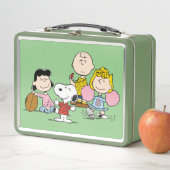 Lunch Box Snoopy et Gang Play Football (En situation)