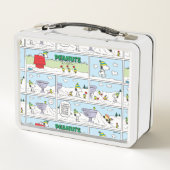 Lunch Box Snoopy et l'équipage Zamboni (Dos)