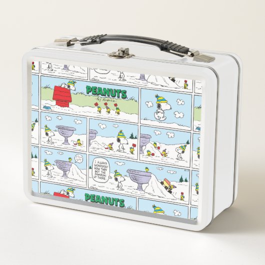 Lunch Box Snoopy et l'équipage Zamboni (Devant)