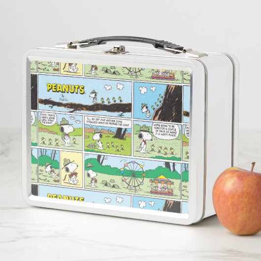 Lunch Box Snoopy & Friends | Go Camping (En situation)