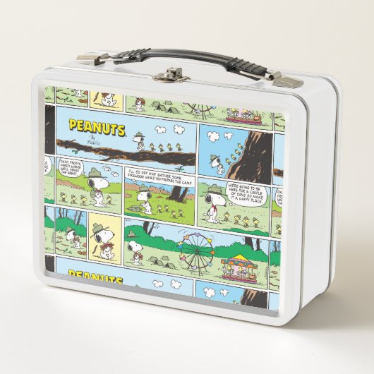 Lunch Box Snoopy & Friends | Go Camping (Devant)