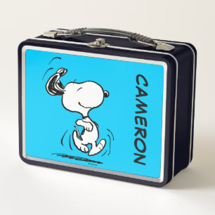 Lunch Box Snoopy Happy Dance   Ajoutez votre nom