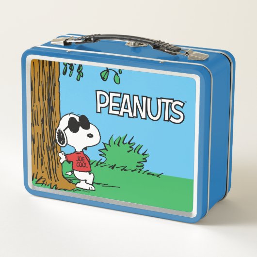 Lunch Box Snoopy "Joe Cool" debout (Dos)