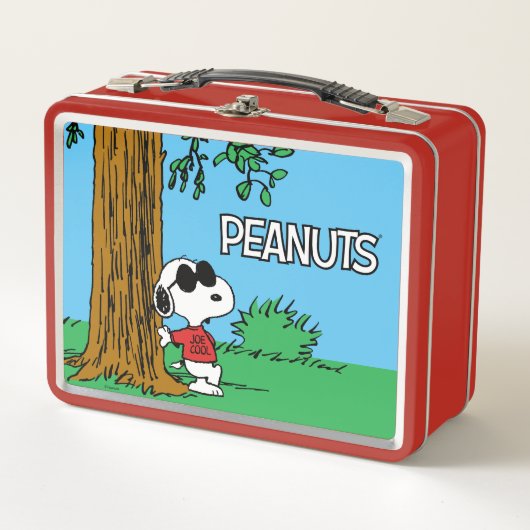 Lunch Box Snoopy "Joe Cool" debout (Devant)
