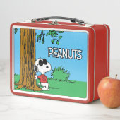 Lunch Box Snoopy "Joe Cool" debout (En situation)