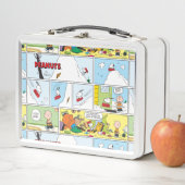 Lunch Box Snoopy Sled Riding Food Dish (En situation)