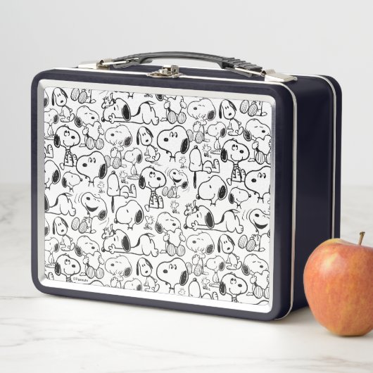 Lunch Box Snoopy Smile Giggle Laugh Pattern (En situation)