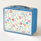 Lunch Box Snoopy So Sweet Flower Pattern (Devant)