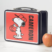 Lunch Box Snoopy Varsity Sports Baseball (En situation)