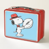 Lunch Box Snoopy Varsity Sports Football (Dos)