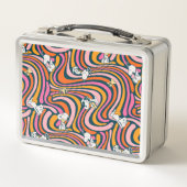 Lunch Box Snoopy & Woodstock Vibes Super Motif violet (Devant)
