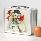 Lunch Box Snowman 001 (En situation)