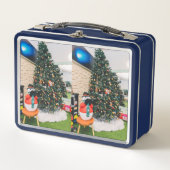 Lunch Box Snowman et sapin de Noël (Devant)