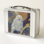 Lunch Box Snowy Owl Church Connaissance Maureen Girard Bird (Dos)