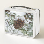 Lunch Box Snowy Pine Cone I (Dos)
