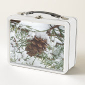 Lunch Box Snowy Pine Cone I (Devant)