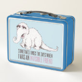 Lunch Box Snuffleupagus | Parfois, les jours me manquent (Dos)
