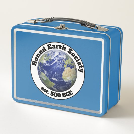 Lunch Box société de la terre ronde (Devant)