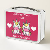 Lunch Box Sœur jumelle licorne  (Dos)