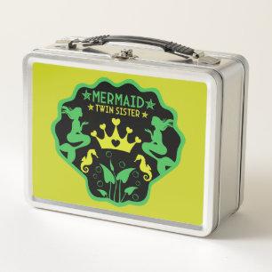 Lunch Box Soeurs jumelles Mermaid