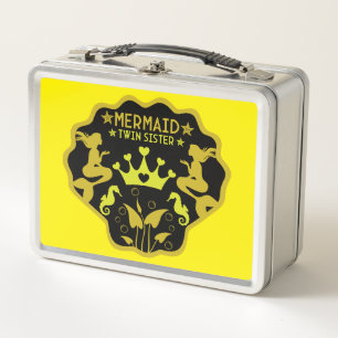 Lunch Box Soeurs jumelles Mermaid