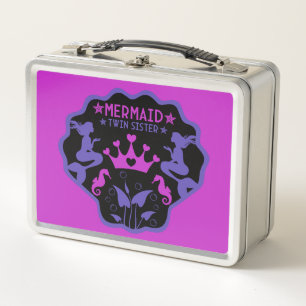 Lunch Box Soeurs jumelles Mermaid