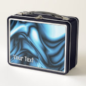 Lunch Box Soie Bleue (Devant)
