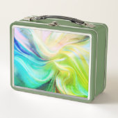Lunch Box Soie pastel colorée (Devant)