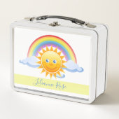 Lunch Box Soleil et arc-en-ciel (Devant)