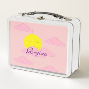 Lunch Box Soleil se levant à Hazy, Ciel rose II :