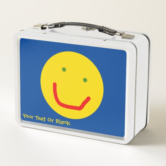 Lunch Box Soleil souriant, visage joyeux (Dos)