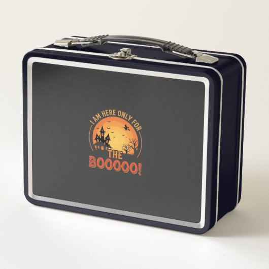 Lunch Box Sorcière d'Halloween Maison Hantée Boo Design_1 (Devant)
