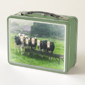 Lunch Box Souriez s'il vous plaît ! Vaches mignonnes (Dos)