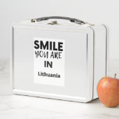 Lunch Box SOURIRE VOUS ÊTES EN Lituanie (En situation)