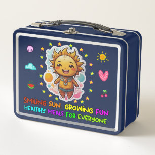 Lunch Box Sourires de soleils, s'amusant,