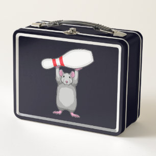 Lunch Box Souris à Bowling avec épingle de Bowling