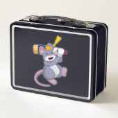 Lunch Box Souris au cricket avec chauve-souris de cricket (Dos)