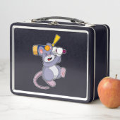 Lunch Box Souris au cricket avec chauve-souris de cricket (En situation)