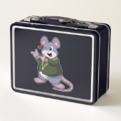 Lunch Box Souris comme marié en costume (Dos)