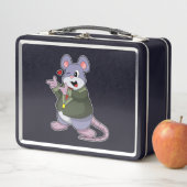 Lunch Box Souris comme marié en costume (En situation)
