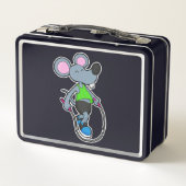 Lunch Box Souris en forme avec corde (Dos)
