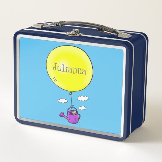 Lunch Box Souris mignonne dans la canette d'arrosage avec de (Devant)