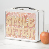 Lunch Box Souvent sourire Boho d'automne (En situation)